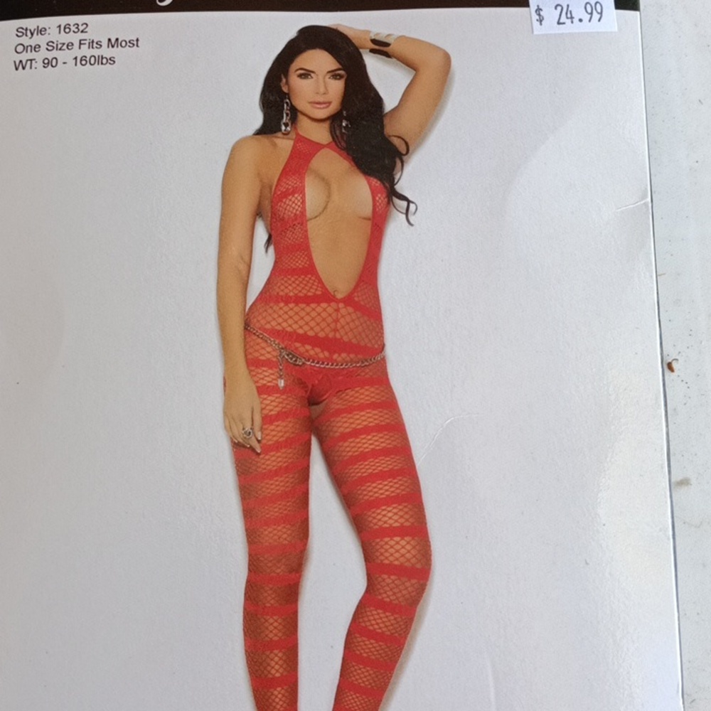 Elegant moments opaque and diamond body stocking